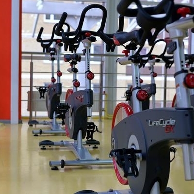 Freie Plätze beim Indoor Cycling